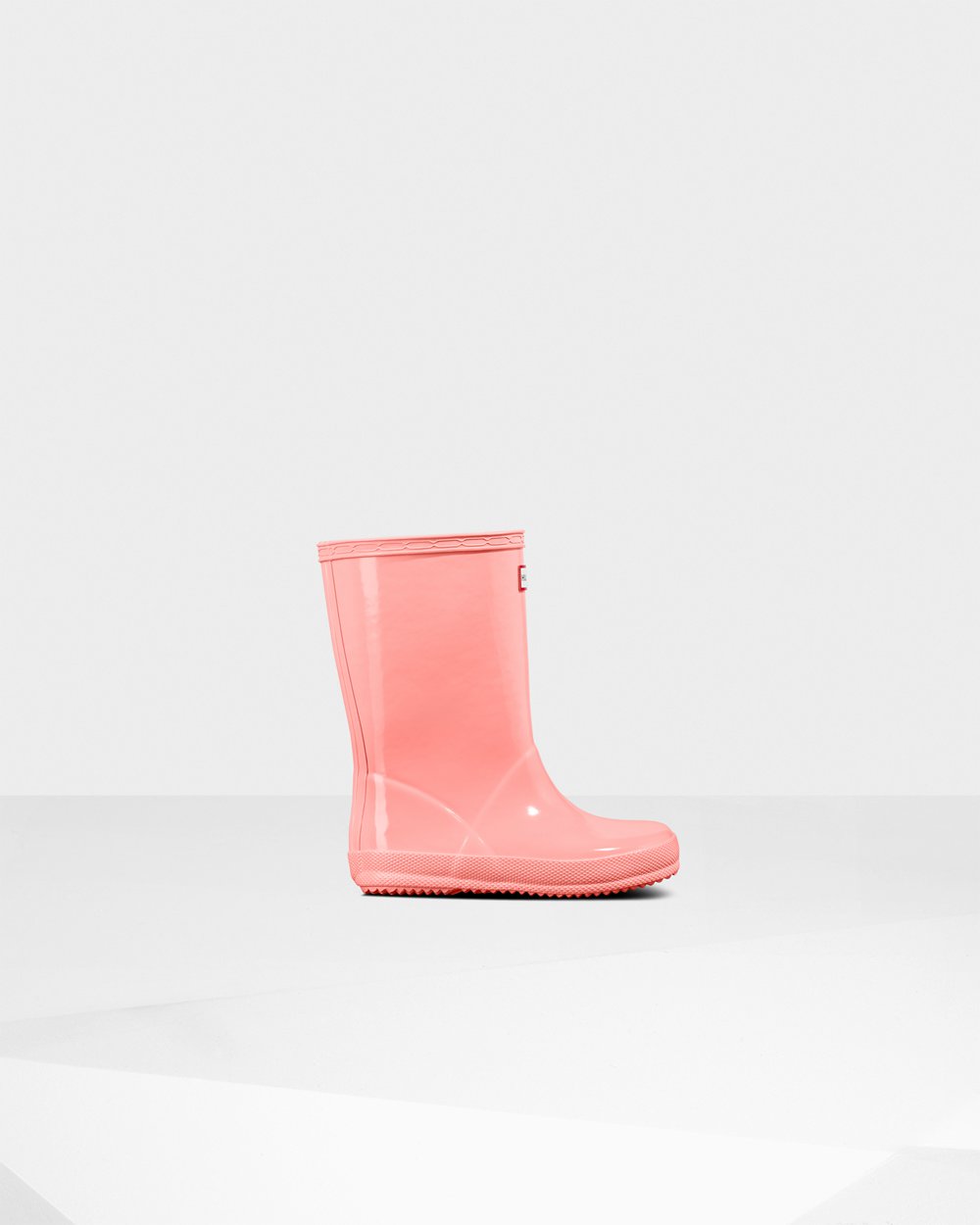 Botas de Lluvia Hunter Niños - Original First Classic Gloss - Rosas - QMZJKDS-19